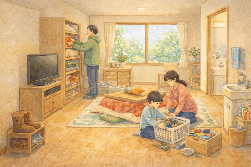 人が集まる年末年始。その前にできるお片付けのポイント