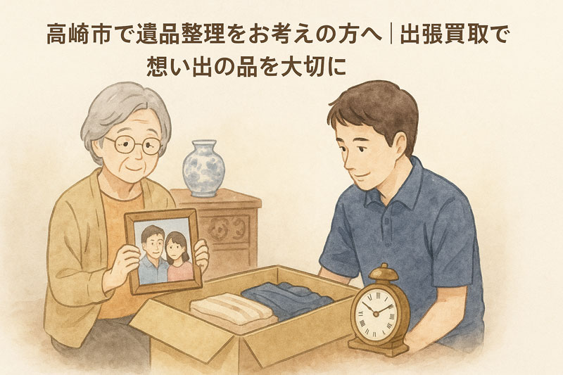 高崎市で遺品整理をお考えの方へ